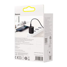 Schnelles USB-USB-C 30W PD QC-Netzwerkladegerät