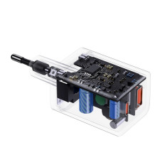 Schnelles USB-USB-C 30W PD QC-Netzwerkladegerät