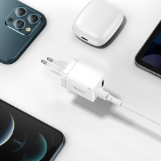 Hitro USB USB-C 30W PD QC Omrežni polnilnik