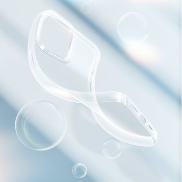 Transparentný gél iPhone 13 Pro Max Jednoduché série CAS