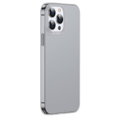 Transparent Gel iPhone 13 Pro Simple Series Case Black
