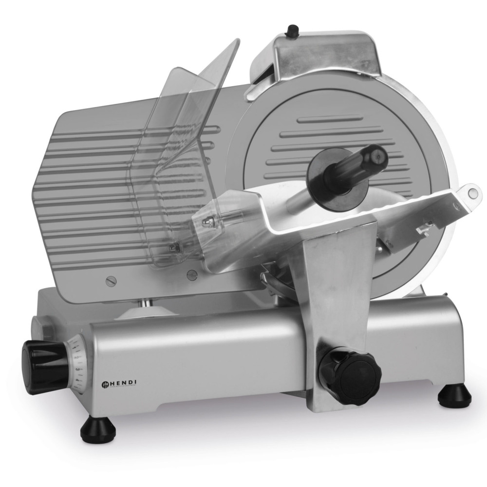 Cortadores para cortes frios e queijo Hendi Linha de cozinha 250 com revestimento de teflon 150W - Hendi 210222