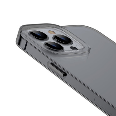 Gel transparent gel iPhone 13 Pro Series Series Case Noir