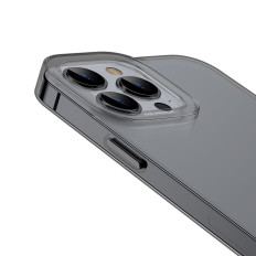 Gennemsigtig gel iPhone 13 Pro Simple Series Case Black