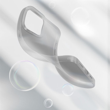 Transparent Gel iPhone 13 Pro Simple Series Case Black