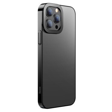 Transparent case Cover iPhone 13 Pro Max Glitter Case Black