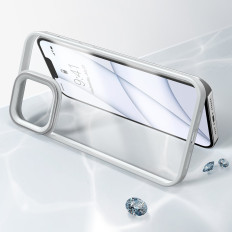Oklepni odporni primer za iPhone 13 Pro s sivim gelom