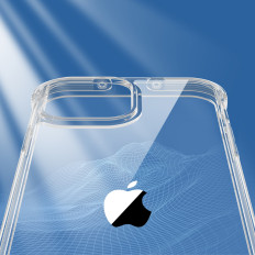 Κάλυμμα θήκης για το iPhone 13 Pro Max θωρακισμένο περίβλημα με γάντζους διαφανή βάση
