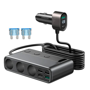 9W1 Nabíječka aut 5x USB 1x...