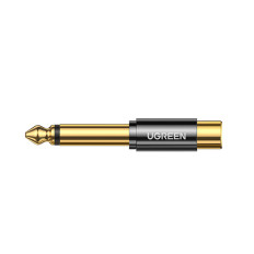 Προσαρμογέας προσαρμογέα 6.35 mm αρσενικό σε RCA Golden RCA