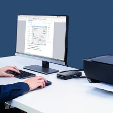 KVM-Tastatur-Video-Maus 4x HDMI 4x 4x USB-B schwarz