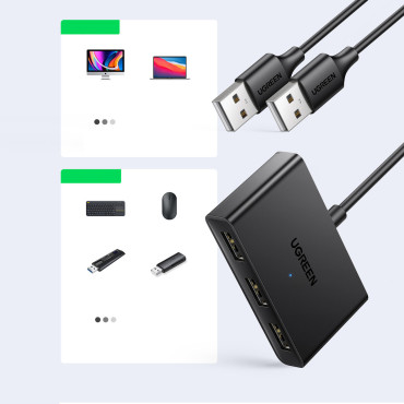 Slēdzis adaptera slēdzis 2 Inclet - 3 izejas