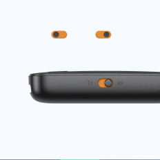 Vysílač Bluetooth Mini Jack 3.5mm Černá