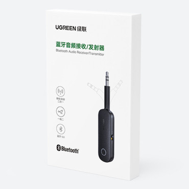 Bluetooth Mini Jack Oddajnik 3.5mm Črna