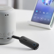 Bluetooth mini jack sändare 3.5mm svart