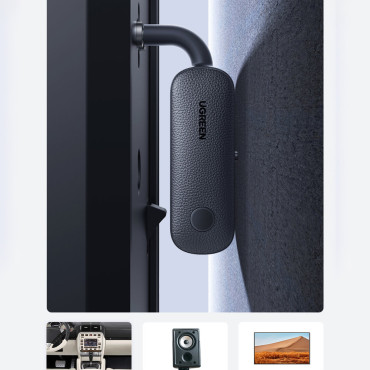 Bluetooth Mini Jack vysielač 3.5mm Čierna