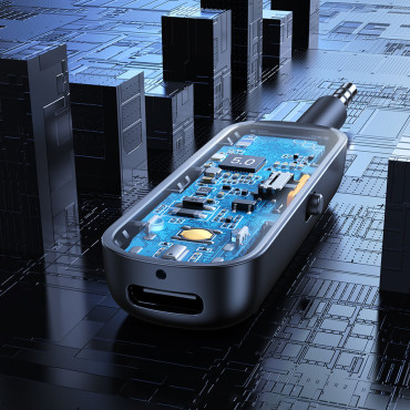 Transmissor de Mini Jack Bluetooth 3.5mm Preto