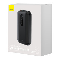 Powerbank 10000mAh + Returer Device Car Booster 12V 1000A Svart