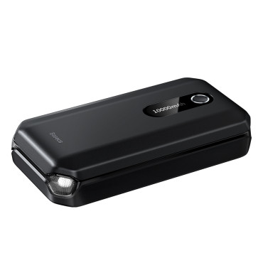 Powerbank 10000mAh + Επιστρέφοντας συσκευή Booster 12V 1000a Μαύρο