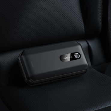 Powerbank 10000mAh + Returer Device Car Booster 12V 1000A Svart