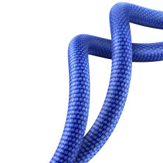 Kabeļu kabelis ātrai iekraušanai un USB datu pārraidei - USB-C 100W 1.2m Blue