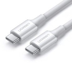 Kabel USB-C 5A CABEL SNELLOPEN PD QC 1M WIT