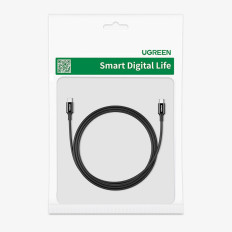 Kabel USB-C 5A CABEL SNELLOPEN PD QC 1M WIT