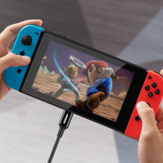 Καλώδιο USB-C 5A Καλώδιο γρήγορη φόρτωση PD QC 1m λευκό