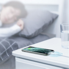 Kabelska žica za iPhone MFI USB-C - Lightning 20W 3A 0.5m Bela