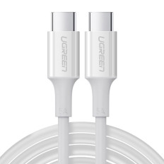 Kábel USB-C 5A Kábel Gyors betöltése PD QC 2M fehér