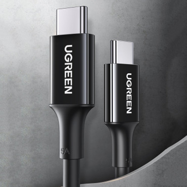 Cable USB-C 5A cable Fast loading PD QC 2M white