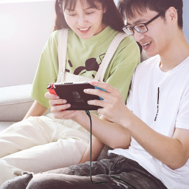 Câble USB-C 5A Câble Chargement rapide PD QC 2M Blanc