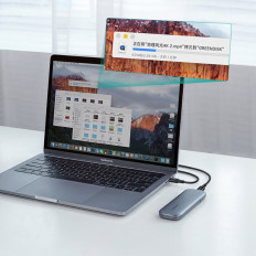 Kaapeli USB-C 5A-kaapeli nopeasti lataus PD QC 2m Valkoinen