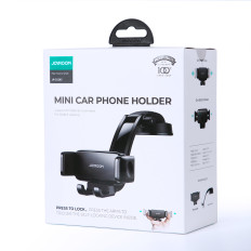 Mango de coche en el teléfono inteligente para la cabina negra