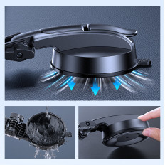 Autó fogantyú a telefonos okostelefon a pilótafülke fekete számára