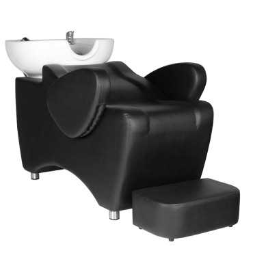 Hair System HSB46 kampaamon pesuyksikkö musta