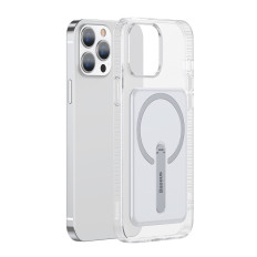 Magnetvälja korpus koos seista iPhone 13 Pro 6.1 '' '' 2021 Läbipaistev