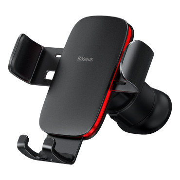 Suporte de carro gravitacional para um telefone xadrez de metal II II Black