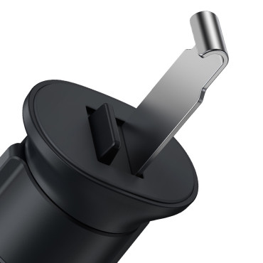 Gravitational Bilholder til en ternet telefon metal alder II sort
