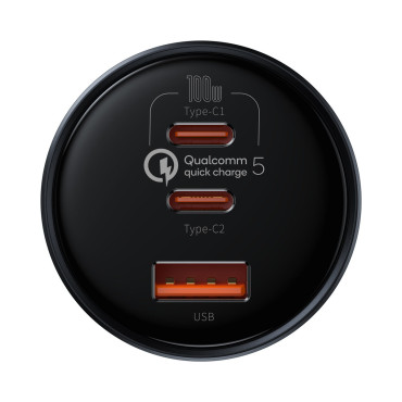 Hitro USB USB-C 160W PPS Hitra naboj 5 PD Gray