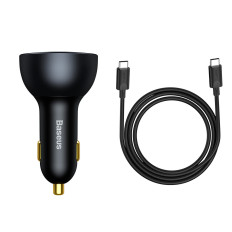 Ātra USB USB-C 160W PPS Quick Charge 5 PD Gray