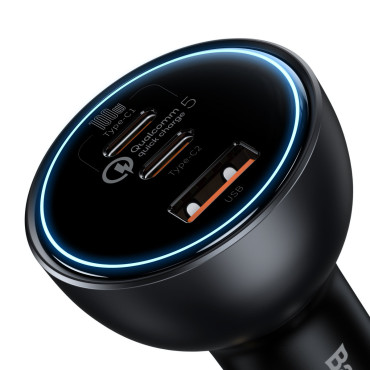 Ātra USB USB-C 160W PPS Quick Charge 5 PD Gray
