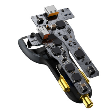 Rýchle USB USB-C 160W PPS Rýchly náboj 5 PD GRAY
