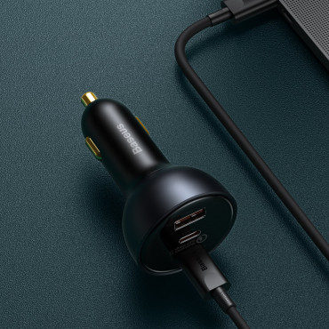 Ātra USB USB-C 160W PPS Quick Charge 5 PD Gray