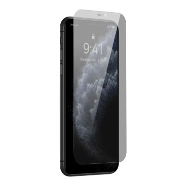 Vidrio templado para iPhone 11 Pro Max / iPhone XS Max + Posicionador de montaje