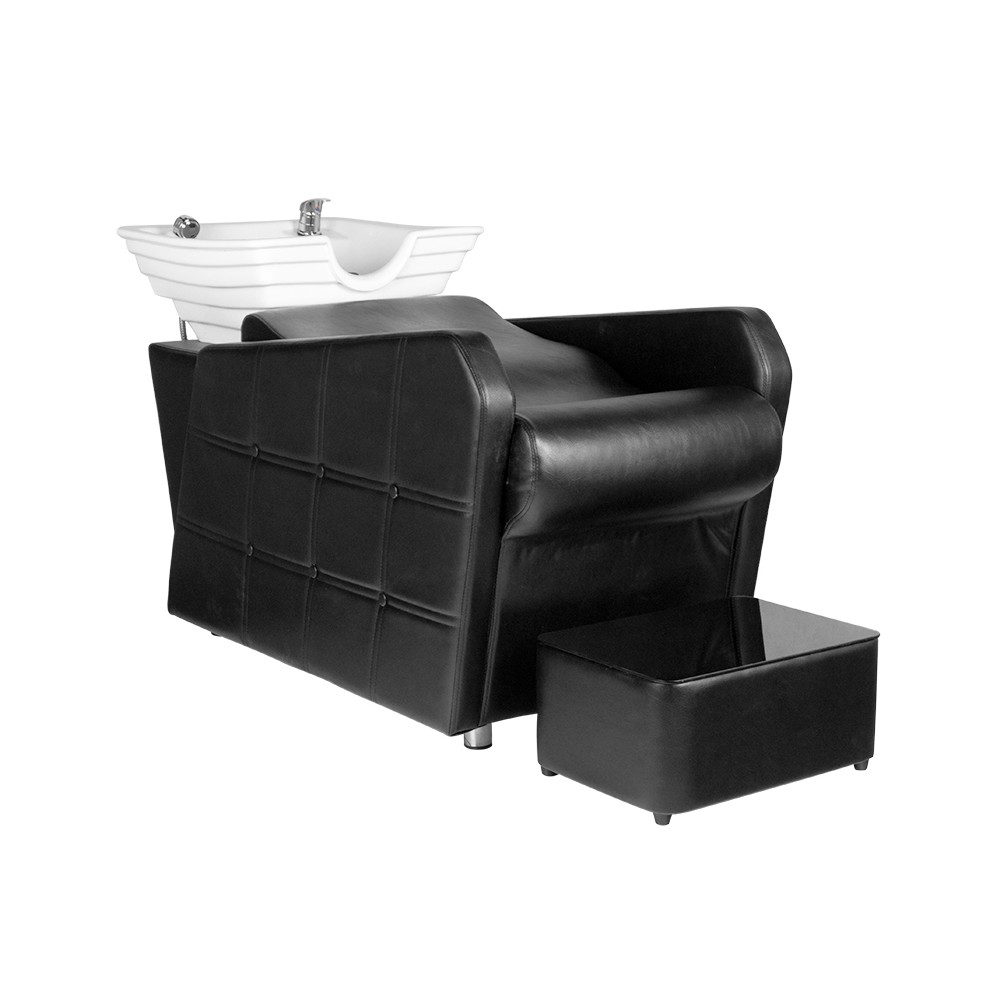 Unité de lavage coiffure Hair System HSB07 noire — vue latérale