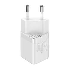 Gan3 Fast Network Polnilnik za USB-C 30W WHITE kabel