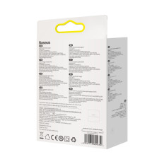 GAN3 fast network charger for USB-C 30W white cable