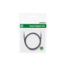 Vinkelsidans kabel AUX 2x AUX-kabel Mini Jack 3,5 mm 1m blå