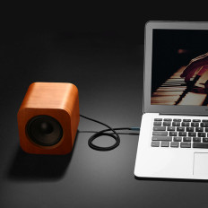 Aux 2x Mini Jack Cable Cable 3.5mm 1.5m Blå